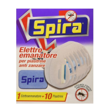 SPIRA ELETTROEMANATORE PIASTRINE CON SPINA + 10 PIASTRINE CLASSIC