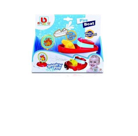 Burago Junior Barchetta dei Pompieri, Gioco Bagnetto +12Mesi