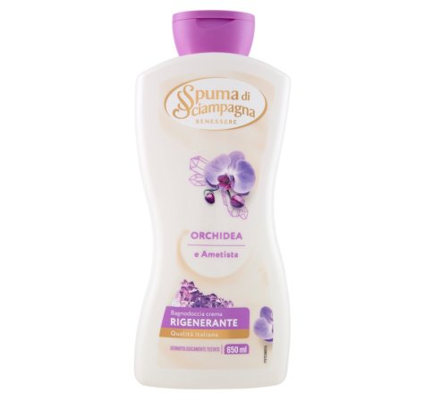 Bagnodoccia Crema Rigenerante Spuma di Sciampagna Orchidea e Ametista – 650 ml