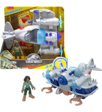 IMAGINEXT JURASSIC WORLD DOMINION - AEROPLANO E KAYLA