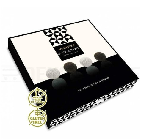 MAXTRIS PRALINE BLACK&WHITE 400G MAXTRIS PRALINE BLACK&WHITE 400G