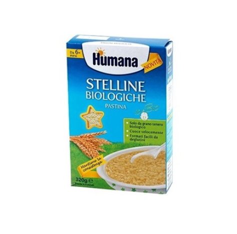 HUMANA NATURCARE - PASTINA BIOLOGICA STELLINE ( DA 6+ MESI) , 320 GR 