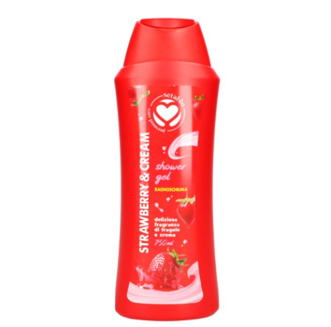 BAGNOSCHIUMA SETABLU STRAWBERRY AND CREAM 750ML