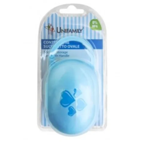 UNIFAMILY CONTENITORE SUCCHIETTO OVALE BOY PORTA CIUCCIOTTO