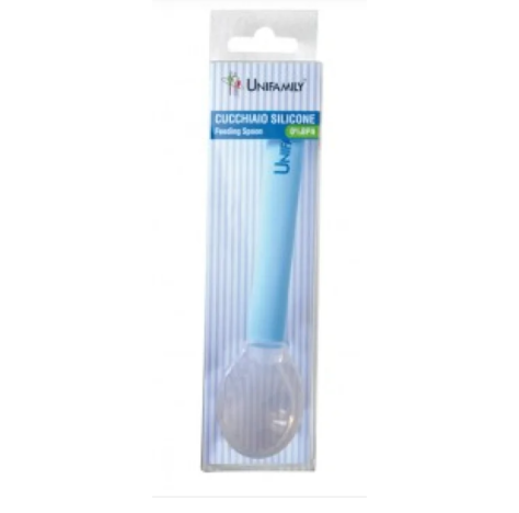 Unifamily Cucchiaio Silicone Azzurro