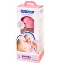 Unifamily biberon 300ml caucciù girl