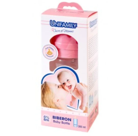 Unifamily biberon 300ml caucciù girl