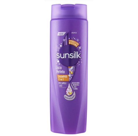 Sunsilk Shampoo Capelli 2 in 1 Liscio Perfetto