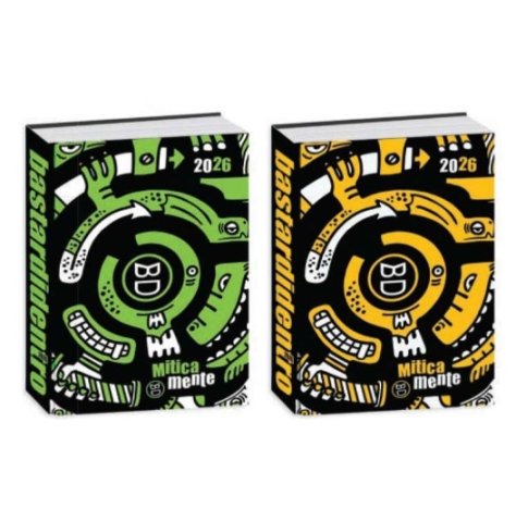 Diario Pocket 16 mesi Superspecial Fluo Bastardi Dentro