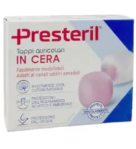PRESTERIL Tappi Auc.Cera 20pz