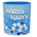Forza Napoli - Tazza in plastica 350ml per bambini, Bpa free
