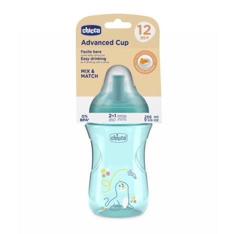 CHICCO Tazza Advanced Azzurro 12m+