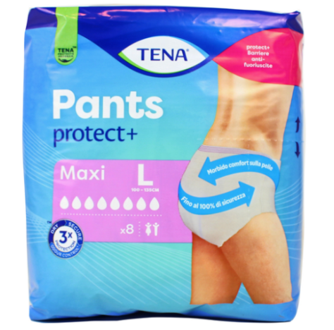 Tena Pants Maxi L 8 pezzi