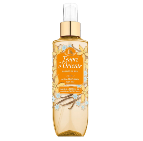 TESORI D'ORIENTE ACQUA PROFUMATA CORPO VANIGLIA e FIORI DI SALE 200 ML