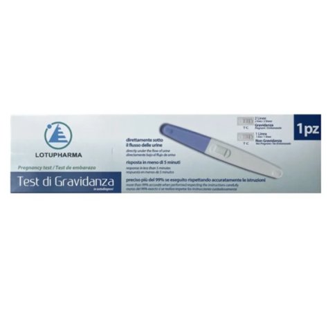Lotupharma Test Gravidanza 1 pezzo Lotupharma Test Gravidanza 1 pezzo