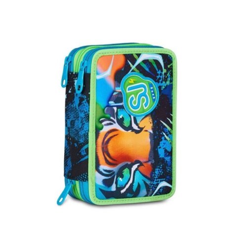 Astuccio 3 Zip Sj Gang - Air Tiger