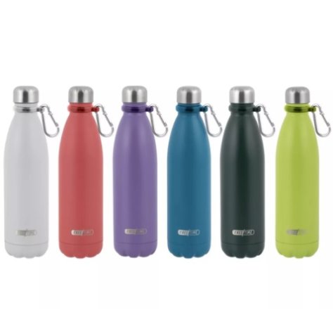 BORRACCIA TERMICA ACCIAIO 500ML - COLORI ASSORTITI BORRACCIA TERMICA ACCIAIO 500ML - COLORI ASSORTITI