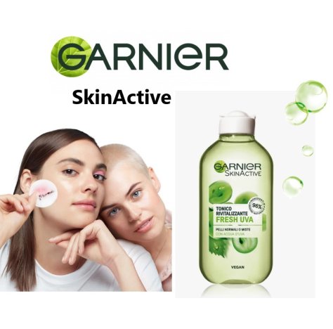 Garnier Skin Active Fresh Uva Tonico 200 ml - Tonico Rivitalizzante