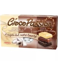 CRISPO CONFETTI CIOCOPASSION TRE STRATI DI CIOCCOLATO BIANCHI-1 KG