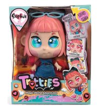 Trotties - Sophie, bambola Trottie da Parigi, bambola della serie di cartoni animati, con accessori: uno zaino, una mappa,+ 3 anni, Famosa (TFT00000)    __ +1 COUPON __
