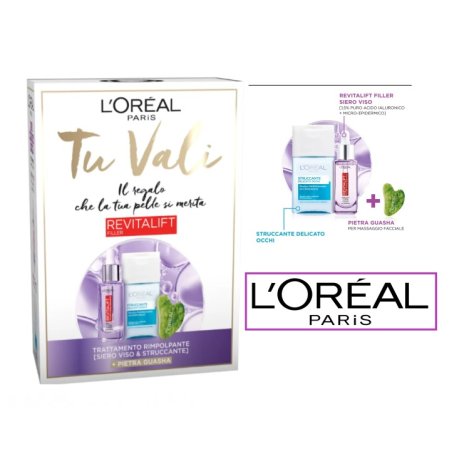 L'OREAL PARIS - TU VALIì , KIT  TRATTAMENTO VISO RIMPOLPANTE 