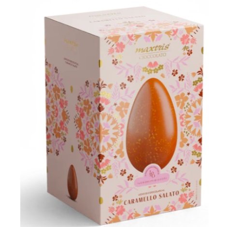 MAXTRIS  UOVO DI CIOCCOLATO CARAMELLO SALATO - 450 GR