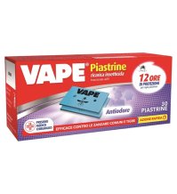 VAPE PIASTRINE ANTIZANZARE ANTIODORE - 30 PEZZI
