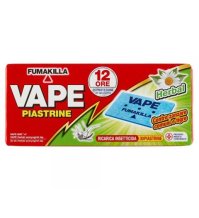 VAPE HERBAL PIASTRINE INSETTICIDA 12H CONTRO ZANZARE COMUNI E TIGRI  - 30PZ