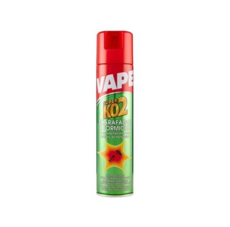 VAPE INSETTICIDA SUPER KO SCARAFAGGI E FORMICHE - 400ML VAPE INSETTICIDA SUPER KO SCARAFAGGI E FORMICHE - 400ML