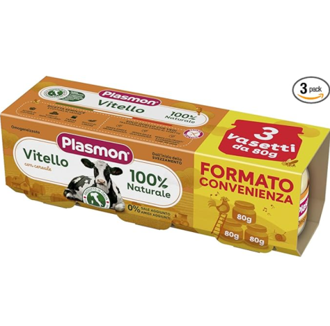 PLASMON OMOG VITELLO 3PZ 80G
