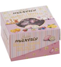 Maxtris  Confetti Vassoio Mix Frutta 500 Gr - Rosa 