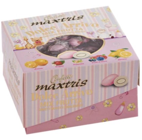 Maxtris Confetti Vassoio Mix Frutta 500 Gr - Rosa Maxtris Confetti Vassoio Mix Frutta 500 Gr - Rosa