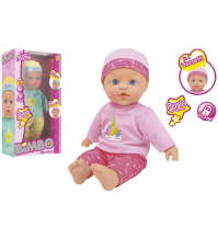 Bimbo bambola cm 41 batteria 6 frasi assortiti