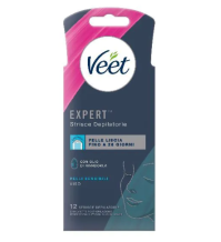Veet Depilazione Strisce Viso Pelli