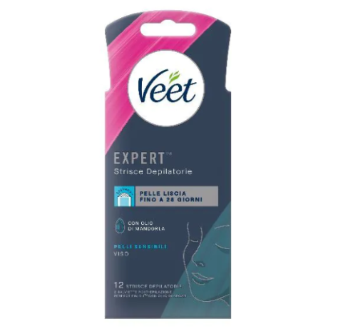 Veet Depilazione Strisce Viso Pelli