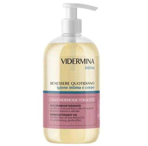 Vidermina Intimo Olio Detergente 500 ml – Detergente Intimo Nutriente e Protettivo Vidermina Intimo Olio Detergente 500 ml – Detergente Intimo Nutriente e Protettivo
