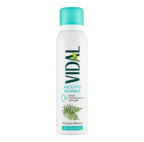 VIDAL DEODORANTE SPRAY 150ML - MUSCHIO BIANCO