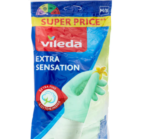 Vileda Guanti Extra Sensation M/8