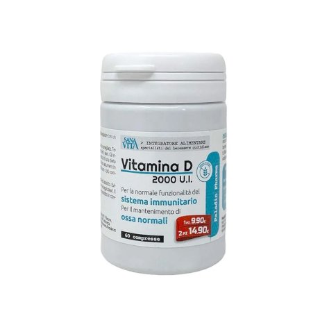 Sanavita Vitamina D 60 compresse 2000ui
