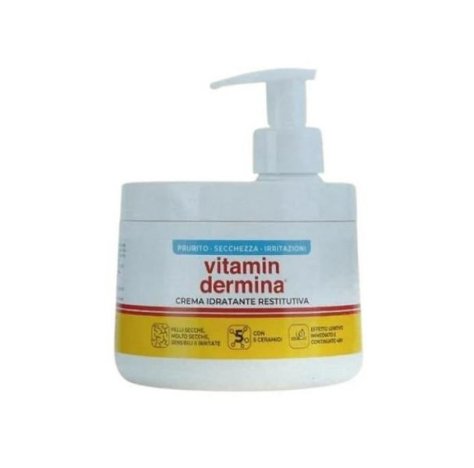 VITAMINDERMINA CREMA IDRATANTE RESTITUTIVA CON DISPENSER 400ML