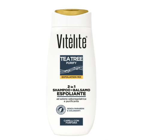 VITELITE - 2 IN 1 PURIFICANTE CITRUS REBANCE SHAMPoO+BALSAMO 250ML CON 0% PARABENI
