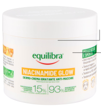 Equilibra Niacinamide Glow Dermo-crema Idratante Anti-macchie