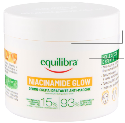 Equilibra Niacinamide Glow Dermo-crema Idratante Anti-macchie Equilibra Niacinamide Glow Dermo-crema Idratante Anti-macchie