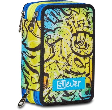 Astuccio 3 Zip Sj Gang Ever Writer