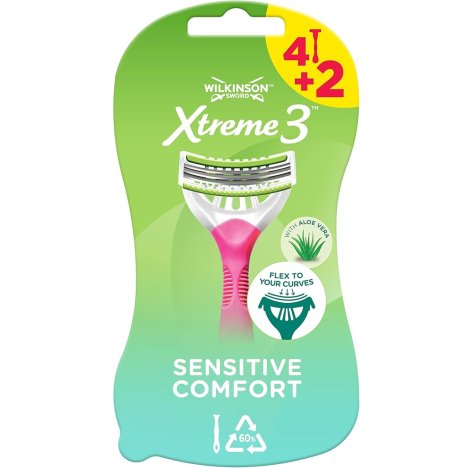 WILKINSON EXTRIME 3 BEAUTY 6 PEZZI