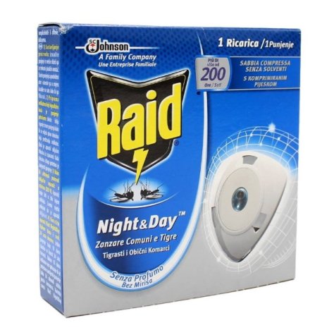RAID NIGHT E DAY ZANZARE RICARICA 