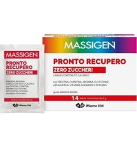 MARCO VITI FARMACEUTICI SpA Massigen Pronto Recupero Zero Zuccheri 14+4 buste da 6g