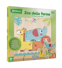 GLOBO 41690 GIOCO LEGNO ANIMALI INCASTRO
