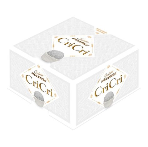 MAXTRIS CONFETTI CRICRI BIANCO 500 gr MAXTRIS CONFETTI CRICRI BIANCO 500 gr