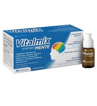 Vitalmix Mente 12 Flaconcini - Integratore per Memoria e Concentrazione